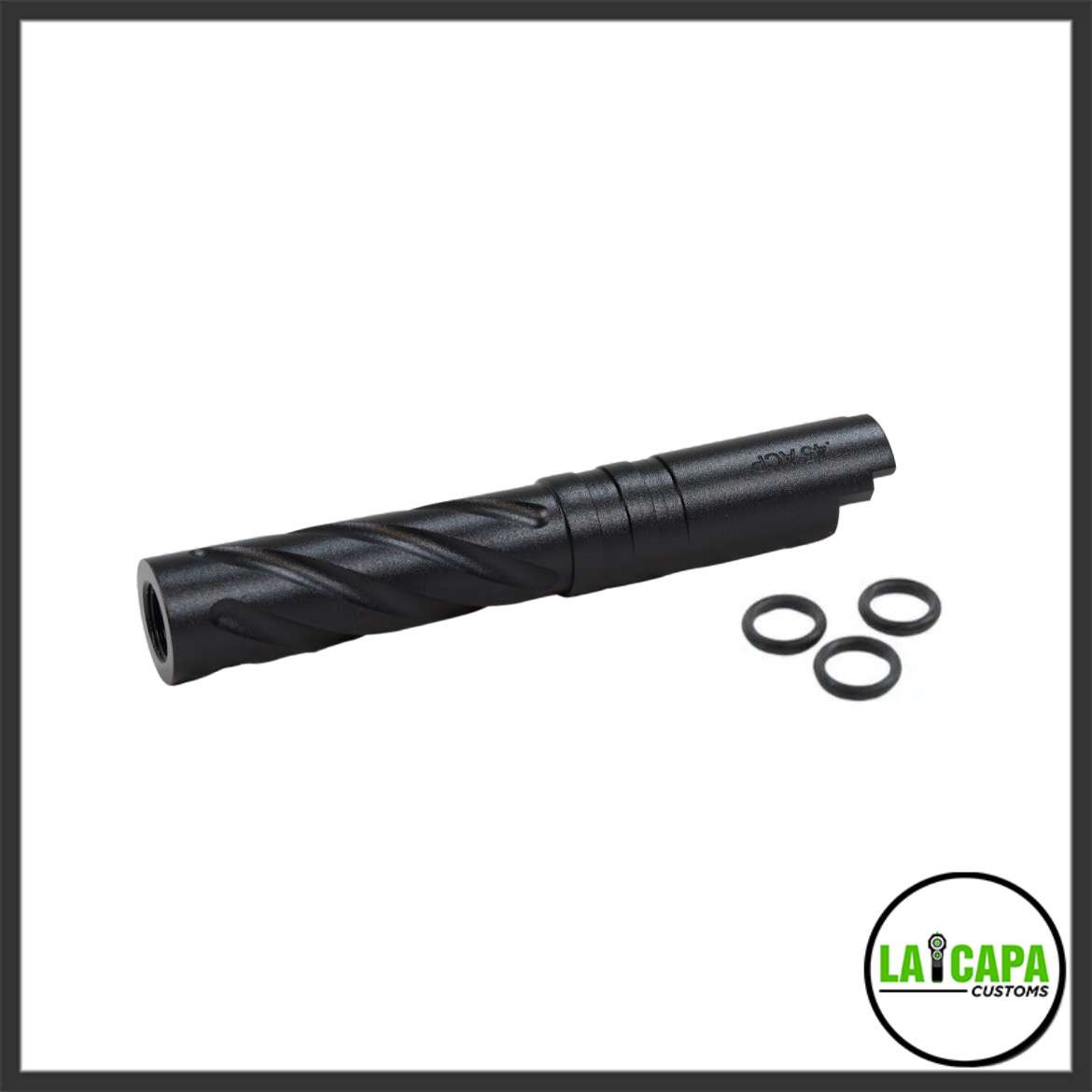 LA Capa Customs 4.3 Aluminum Tornado Threaded Outer Barrel LA Capa Customs 4.3 Aluminum Tornado Threaded Outer Barrel
